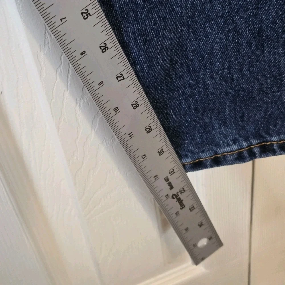Levis 505 Jeans Mens 40x32 Blue Denim Pants Straight Fit American Classic Y2K‎